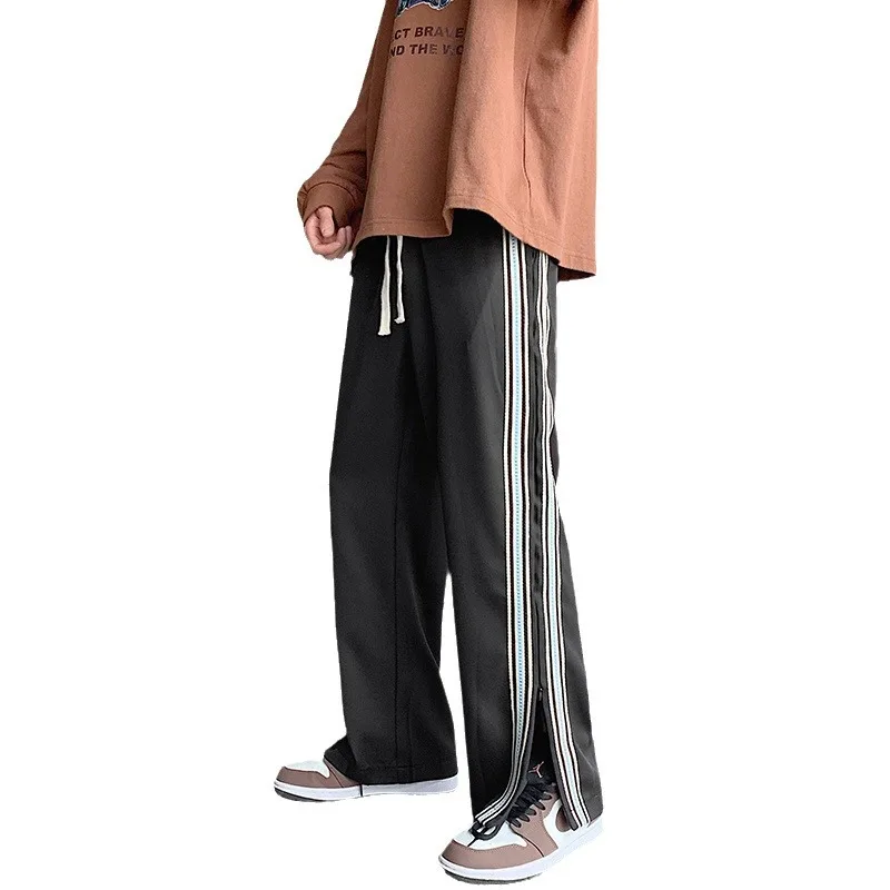 Summer men's basketball USA street style sports long pants, training pants, ffashion fit polyester fabric