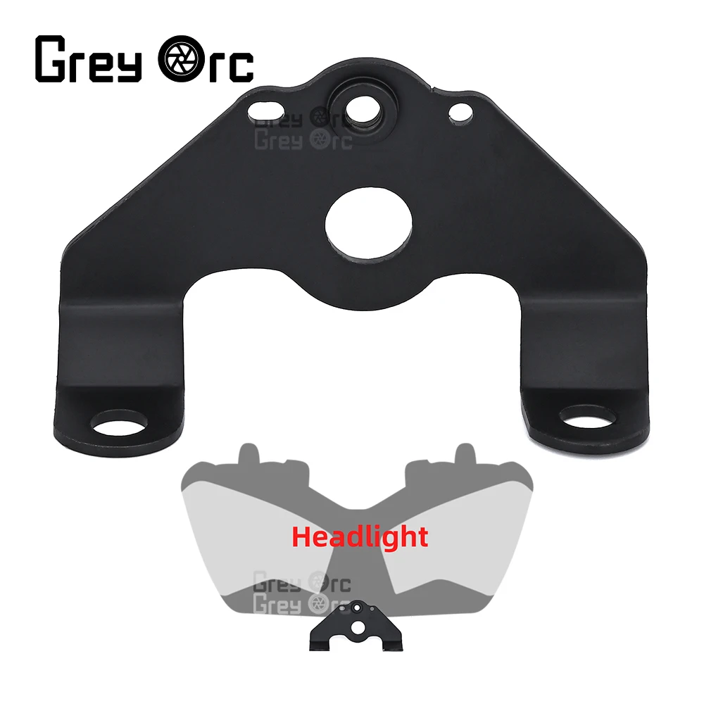 

Motorcycle Black Fairing Support Bracket Black Headlight Support Bracket For For KAWASAKI ZX4R ZX4RR ZX 4RR ZX 4R