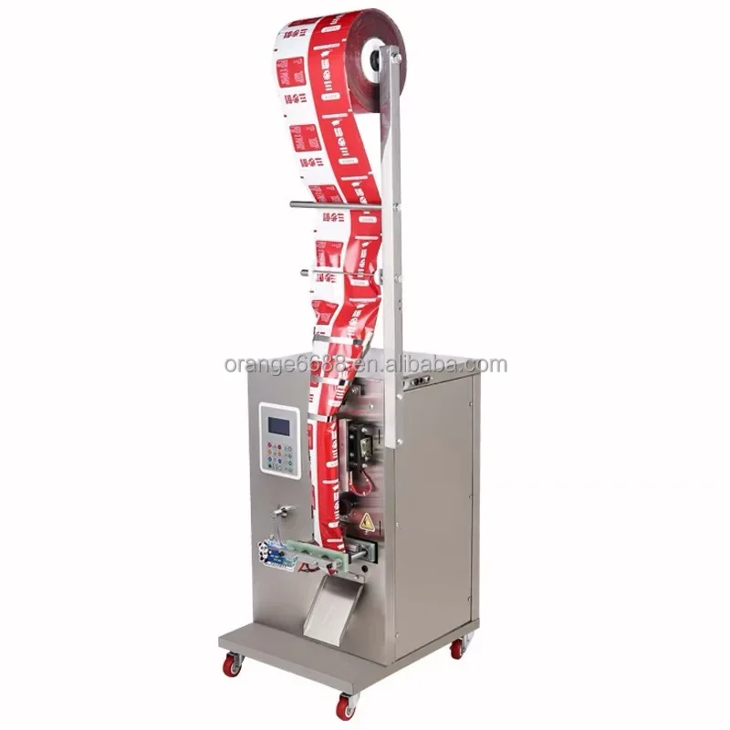 Vertical 3 Tomato Paste Sachet Pouch Packing Machine For Sealing Packaging Automatic