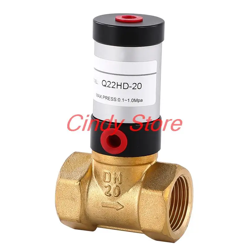 Fluid Air Control Valve Q22HD DN15/20/25/32/40/50 Brass Valve Body Air Control Valve Pneumatic Control Valve