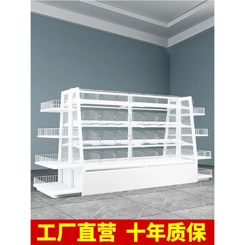Snack store shelves Supermarket convenience store shelves Multi-layer chain franchise special snack racks Small food display rac
