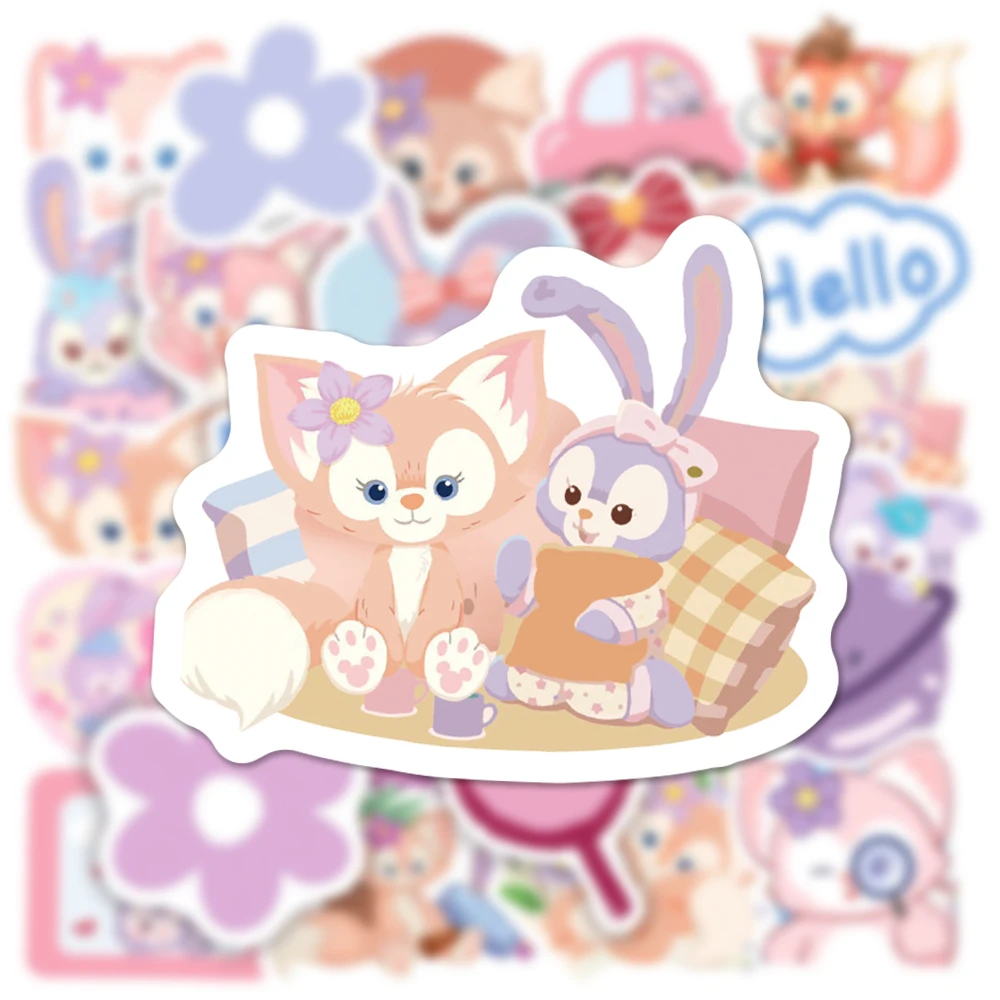 

10/30/50PCS Disney Kawaii LinaBell Stickers Waterproof Decals Cute Children's Toys Creative DIY Laptop Scooter Water Cup