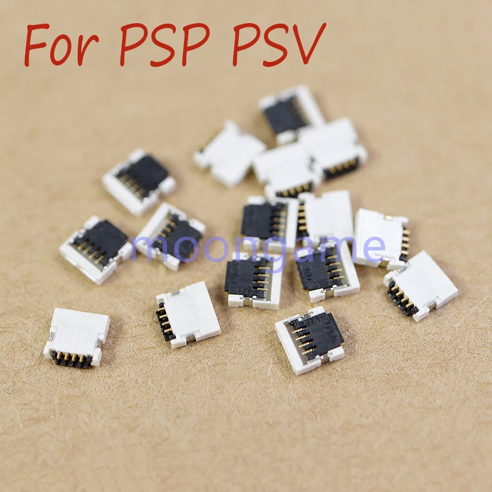 2pcs Backlight Socket Jack Connector LR Button Flex Cable Interface For PSP100020003000 forPSV10002000 forPSPGO Game Controller - view 2