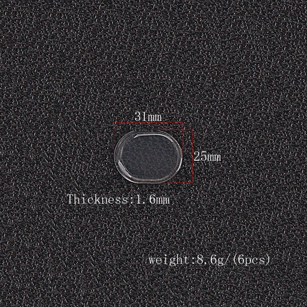 

6pcs Silicone Mute Pads Transparent Self-Adhesive Damper For Snare Drum Noise Reduction Reusable Drum Muffler Quiet Practice