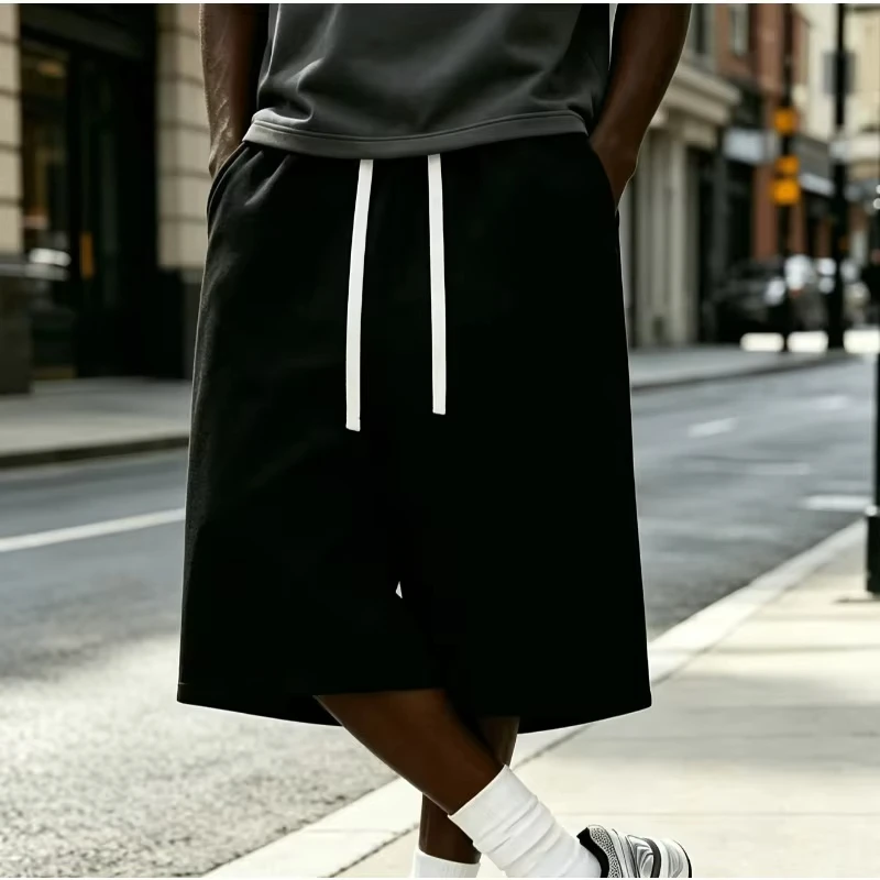 Sommerliche Herren-Freizeitshorts für Outdoor-Sport und Fitness im Street-Style, Geeignet für Täglichen Sport und Fitness – Detail 4