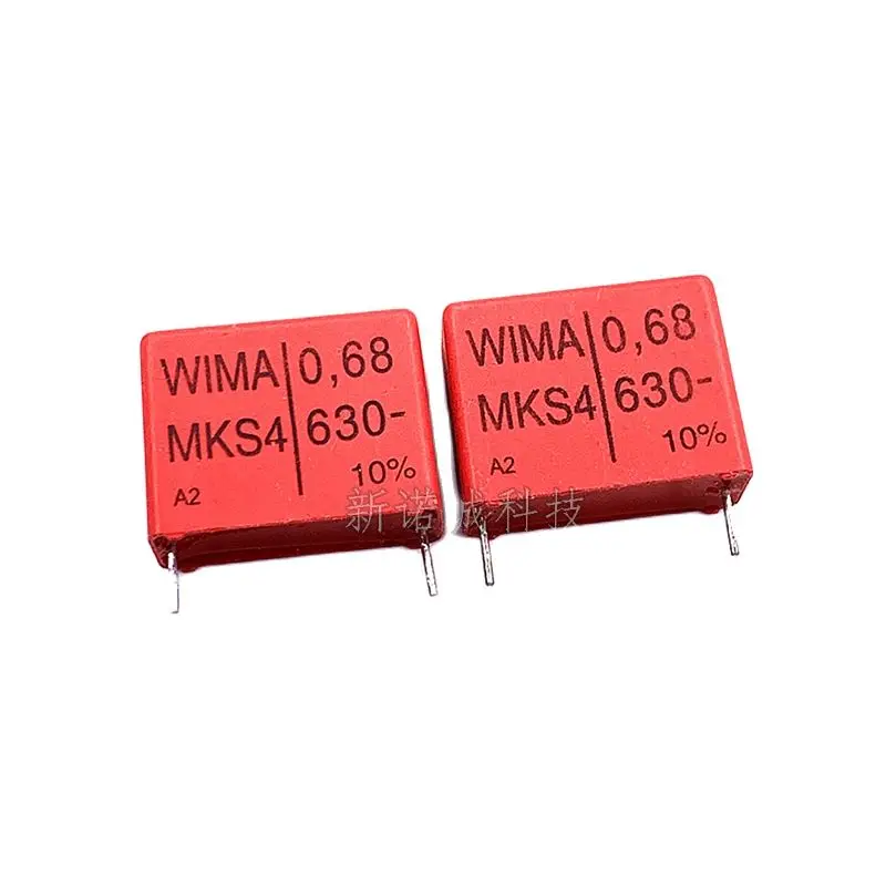 

10PCS/Weimar Capacitor WIMA 630V 684 0.68UF 630V 680nF MKS4 Foot Distance 22.5mm