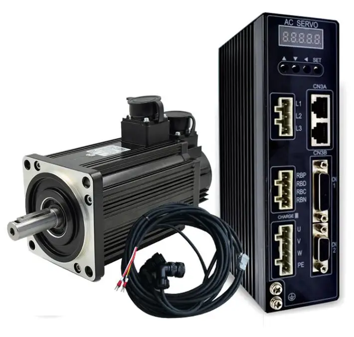 

SZGH servo motor support MODBUS EtherCAT CANopen 2kw 7.7NM 23bit absolutely encoder Ac for ac driver