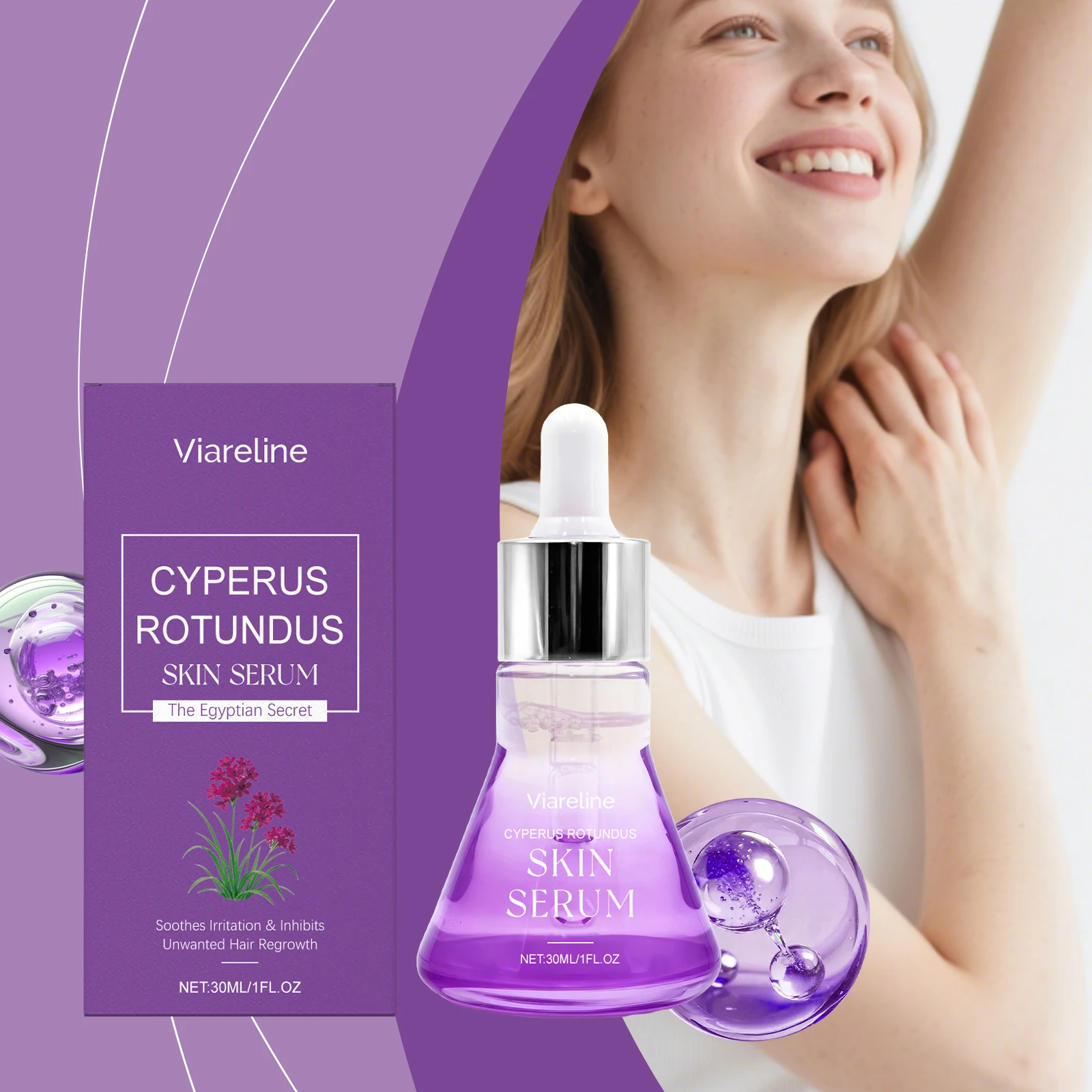 Body Hair Removal Post Care Essence Deep Hydration Tender Skin Comfort Repair Sensitive Skin Beauty Care Fluid