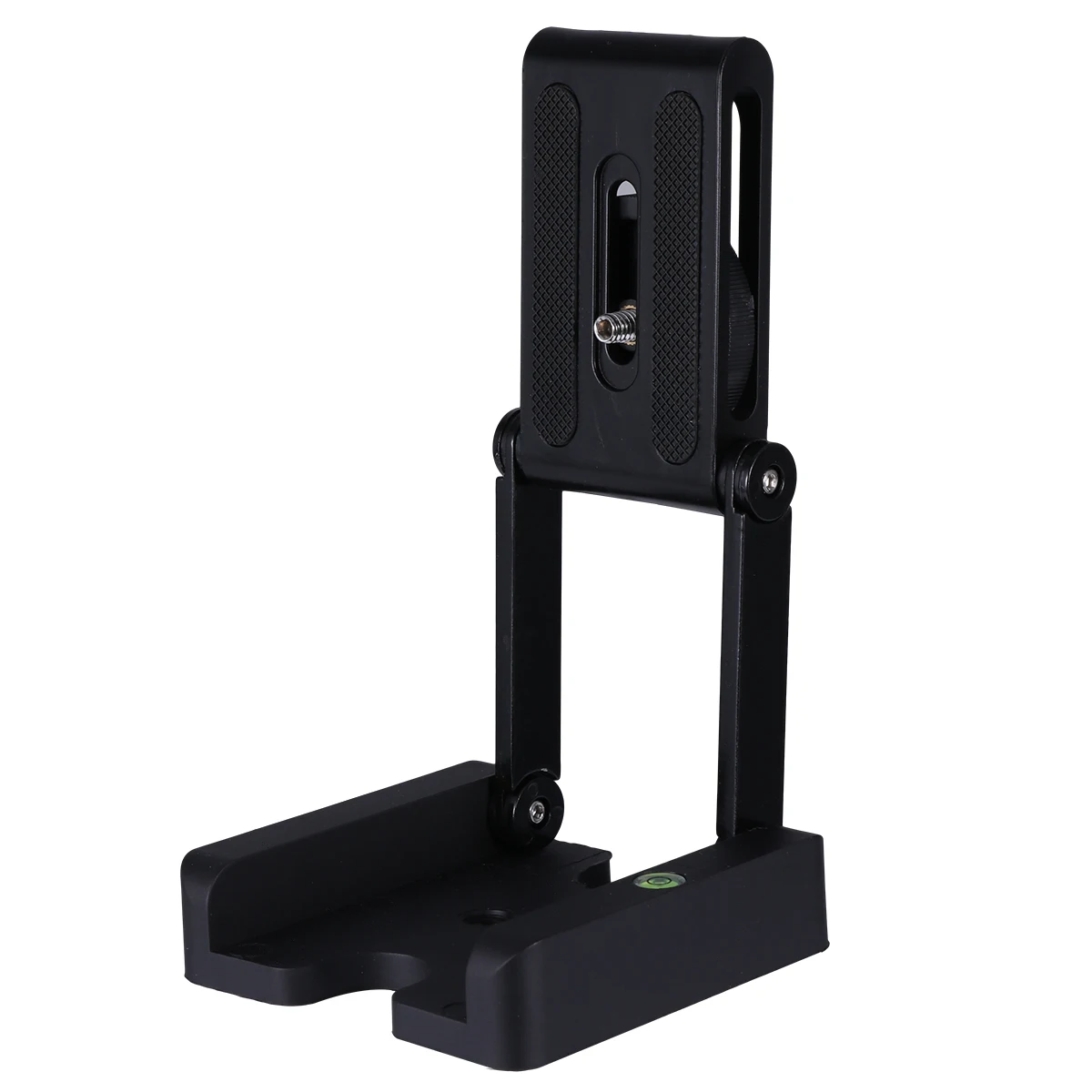 

1pc Quick Release Plate Sliding Rail Foldable Camera Platform with 1/4 3/8 Screw Hole for Tripod Monopod Mount Black