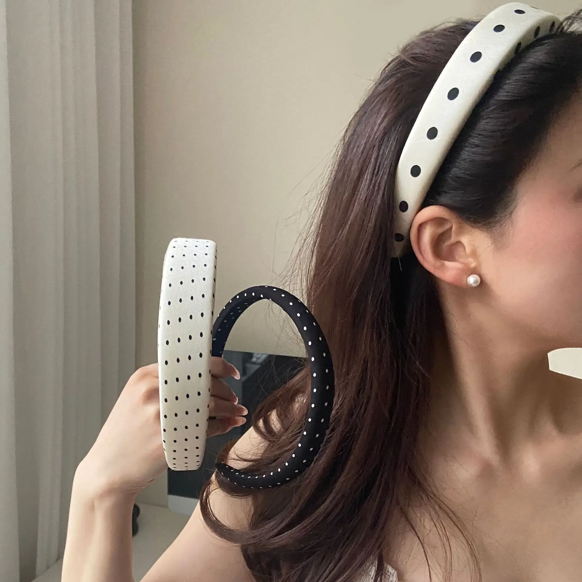 High-end Baroque Headband Retro Colorful Diamond-filled Hairband Fashion Women's Hair Accessories