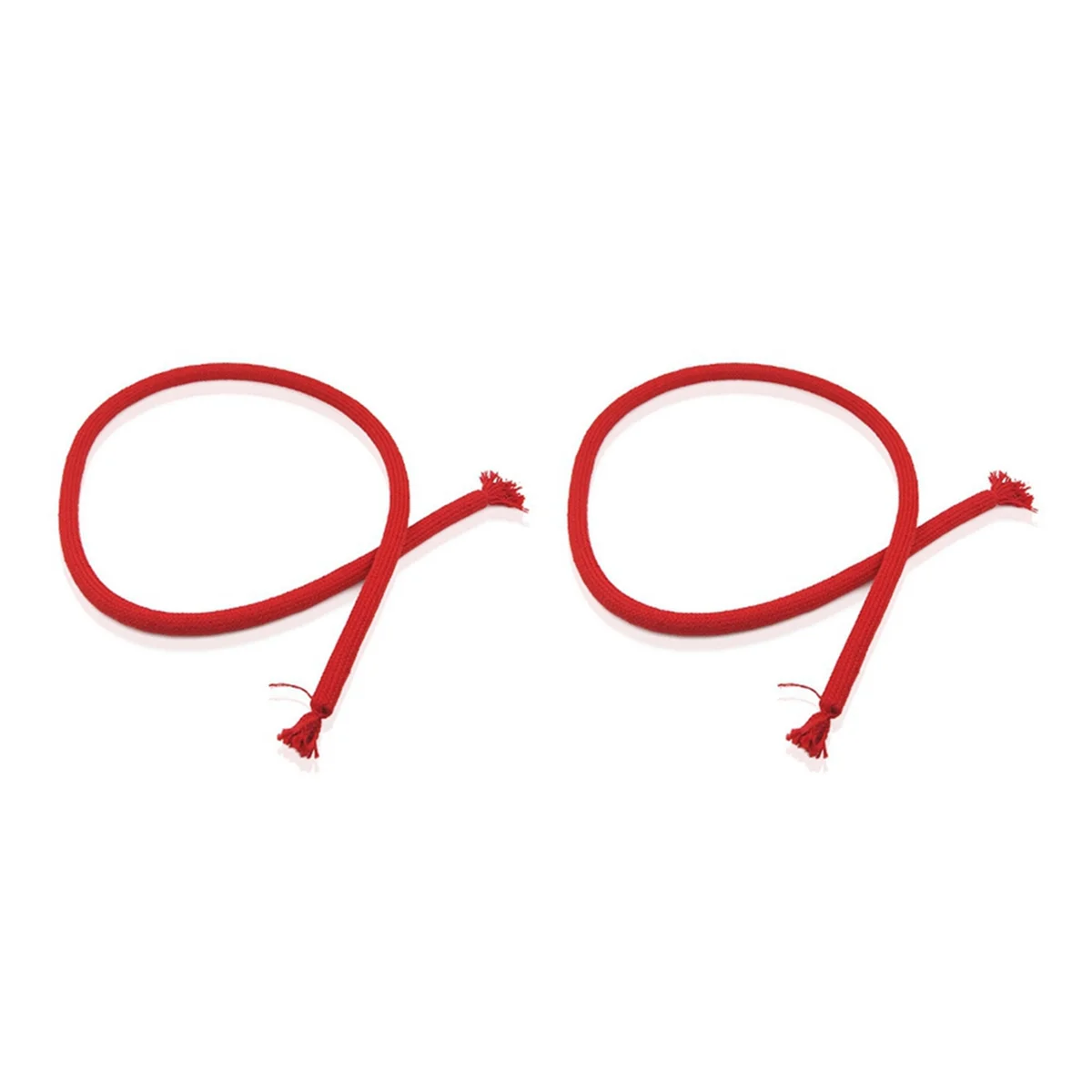 

2pcs Magic Trick Rope Magic Tricks Stiff Rope Comedy Stage Magic Soft Rope Trick (Red)