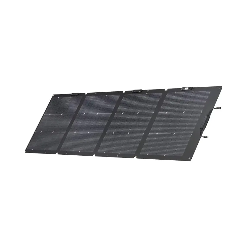 

【Best-selling】ECOFLOW 220W Portable Bifacial Design Foldable Solar Panel with 25% Conversion Efficiency N-Type Cell and Adjustab