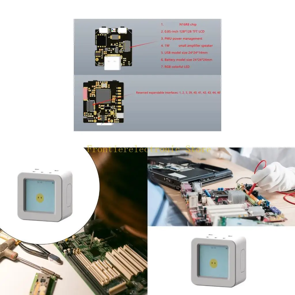 

G8DB 0.85Inch N16R8 Develoment Board Ai Voice Chat N16R8 for Electronics Enthusias