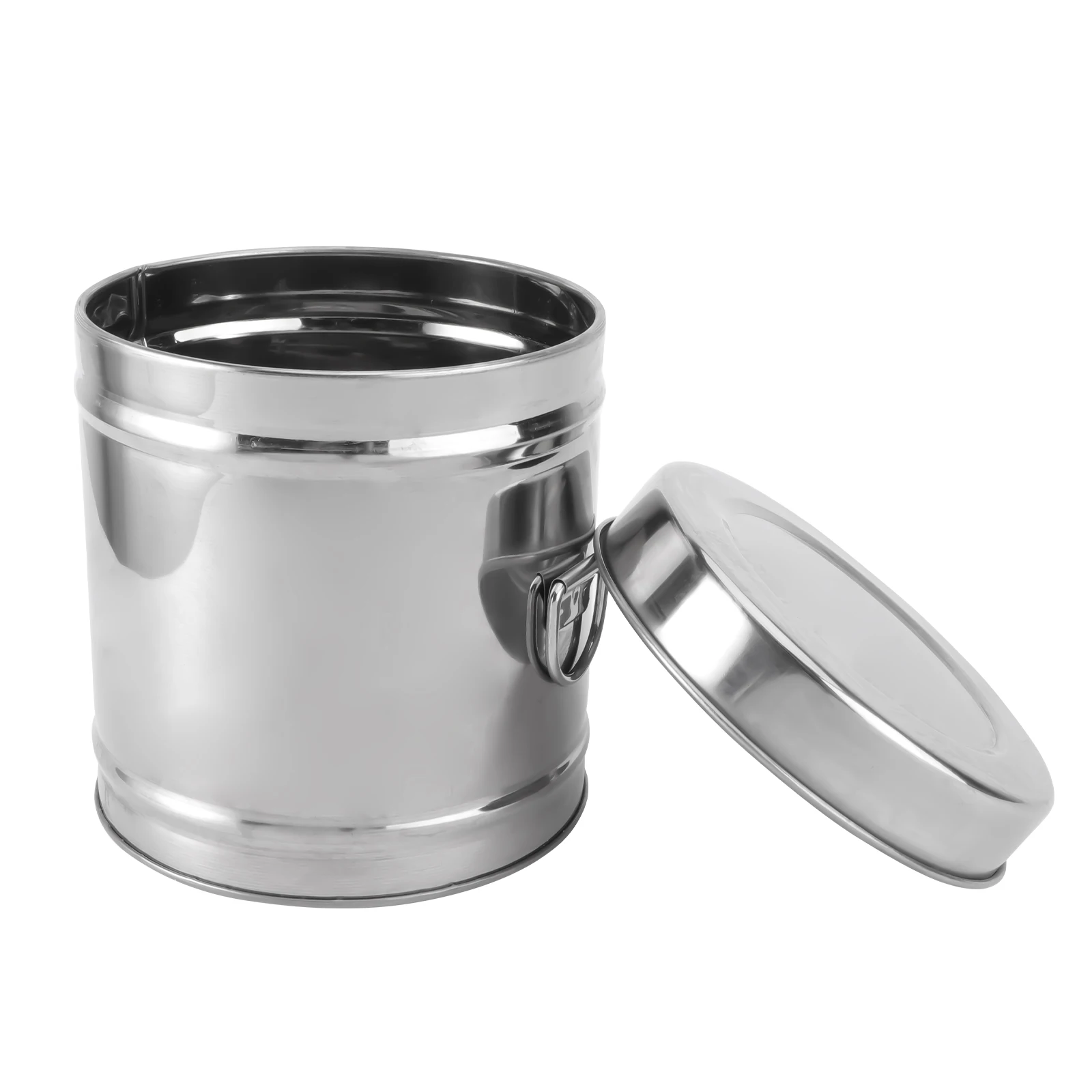 

Food Storage Tank Airtight Coffee Container Sealed Canister Large Capacity Stainless Steel Tea Bucket
