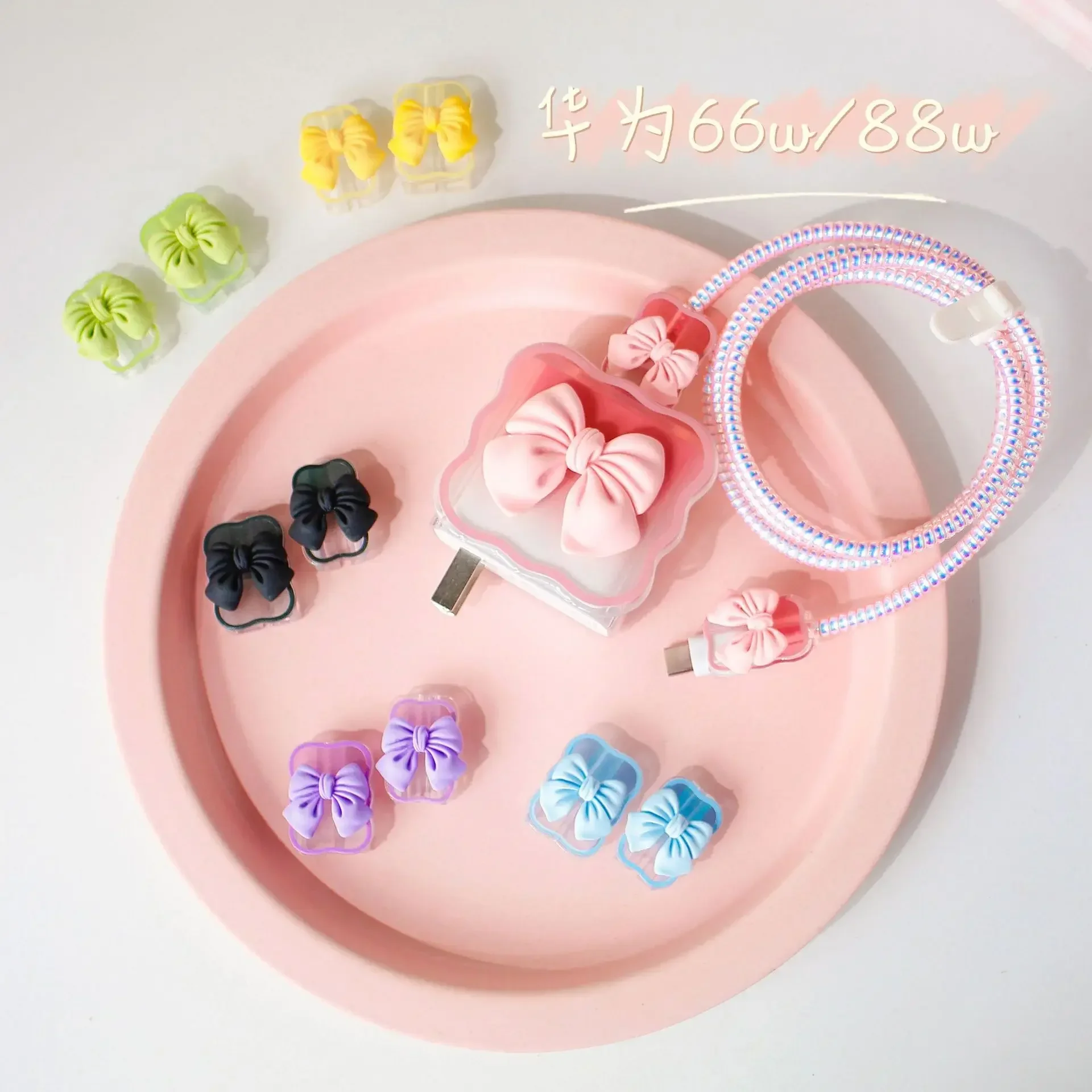 Cable Protectors Set for Xiaomi 14 13 12 Charging Protector USB Data Cable Line Protection for Redmi Note 12 Pro 11 Pro Nsv