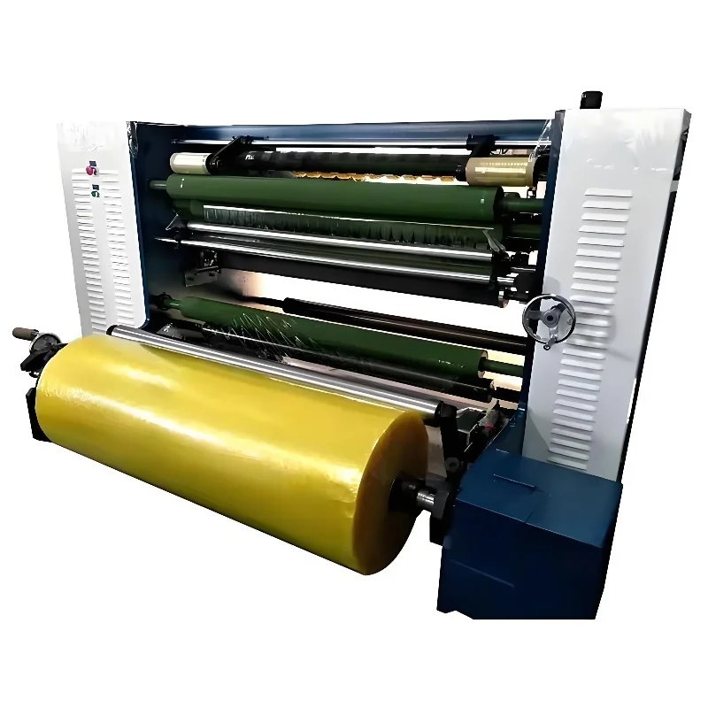 High Output And Good Price Bopp Adhesive Jumbo Roll Packaging Tape Slitting Rewinding Opp Slitter Rewinder Hine