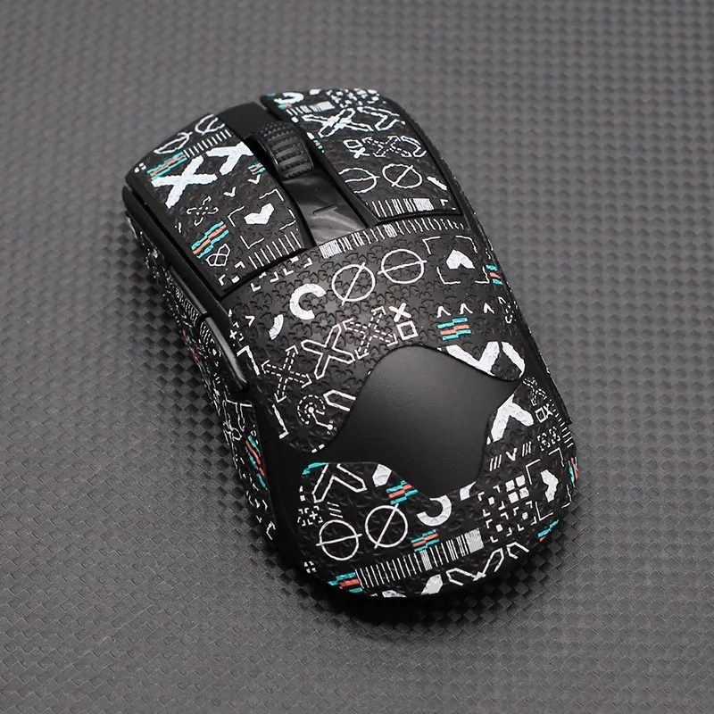 1 Set Stiker Pegangan Anti Selip Mouse untuk Dareu A950 A950 Ultra/A950 Pro/A950 Air Mice Pita Anti Selip Anti Keringat Tekstur Indah