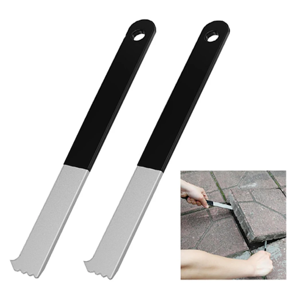 

2pcs Paving Brick Puller With Micro-tooth Seam Scraper Paver Extraction Tool Outdoor Paving Brick Removal Replacement For Garden