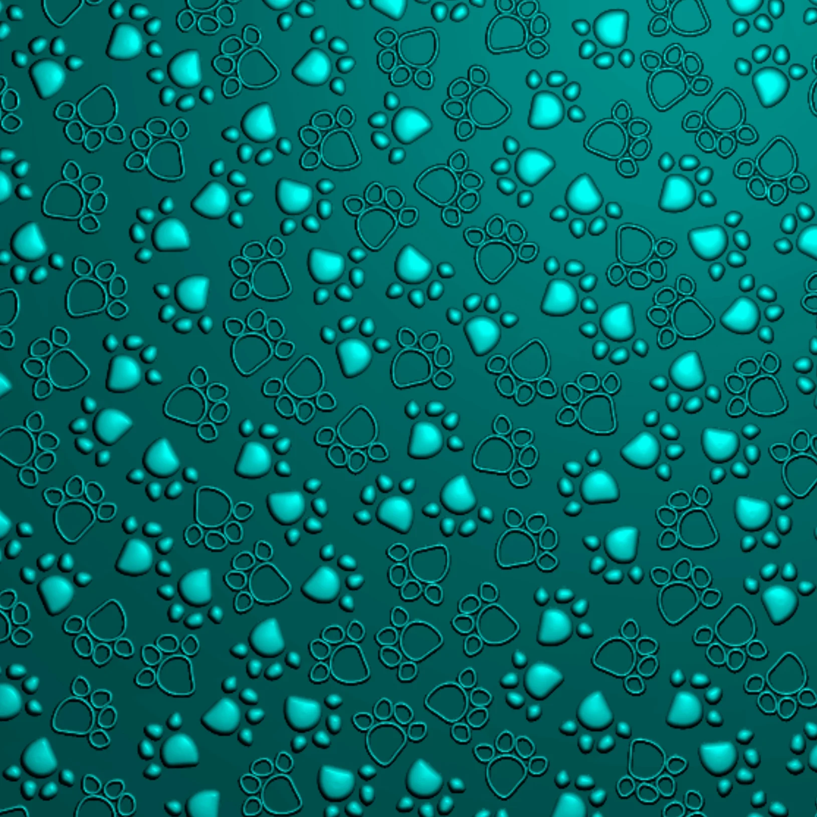 وصل حديثًا 1 مجلد بلاستيكي ثلاثي الأبعاد منقوش لصنع البطاقات وسجل القصاصات - تصميم "تصميم طباعة مخالب الحيوان ثلاثي الأبعاد"، 5.9 × 5.9 بوصة #2