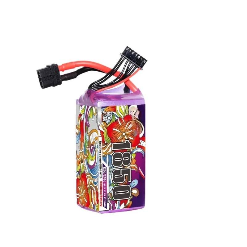 For RC FPV Racing Drone Helicopter Quadcopter GNB 6S 22.8V 1850mAh 120C/240C Lipo Battery - view 5
