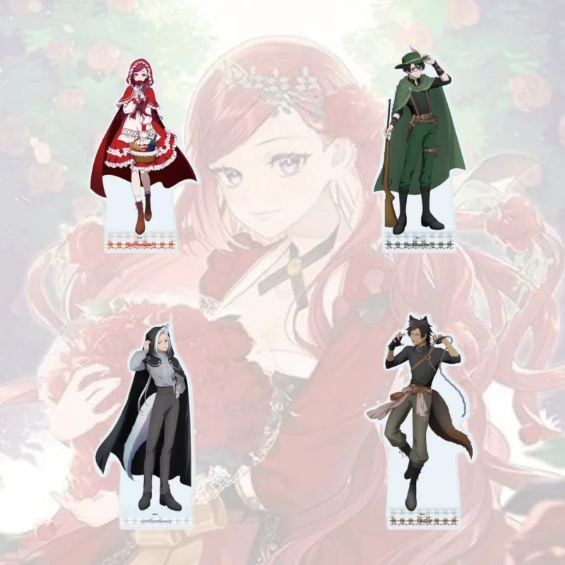 Anime The Most Heretical Last Boss Queen Acrylic Stand Model Figure Cosplay Plate Holder Topper Keychain Desk Decor Plate Gifts