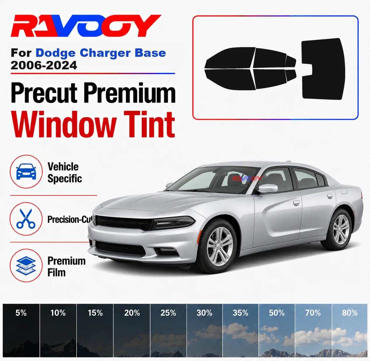 premium-precut-window-tint-kit-front-rear-windows-rear-windshield-for-dodge-charger-base-2006-2024-car-solar-nano-ceramic-film