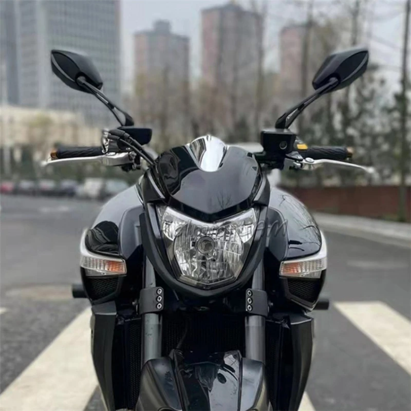 Motorcycle Rearview Mirror HD Wide-Angle 360° Rotating Handlebar Mount For HONDA SH125 SH125i SH300 SH300i SH 125 150i SH 300 view 3