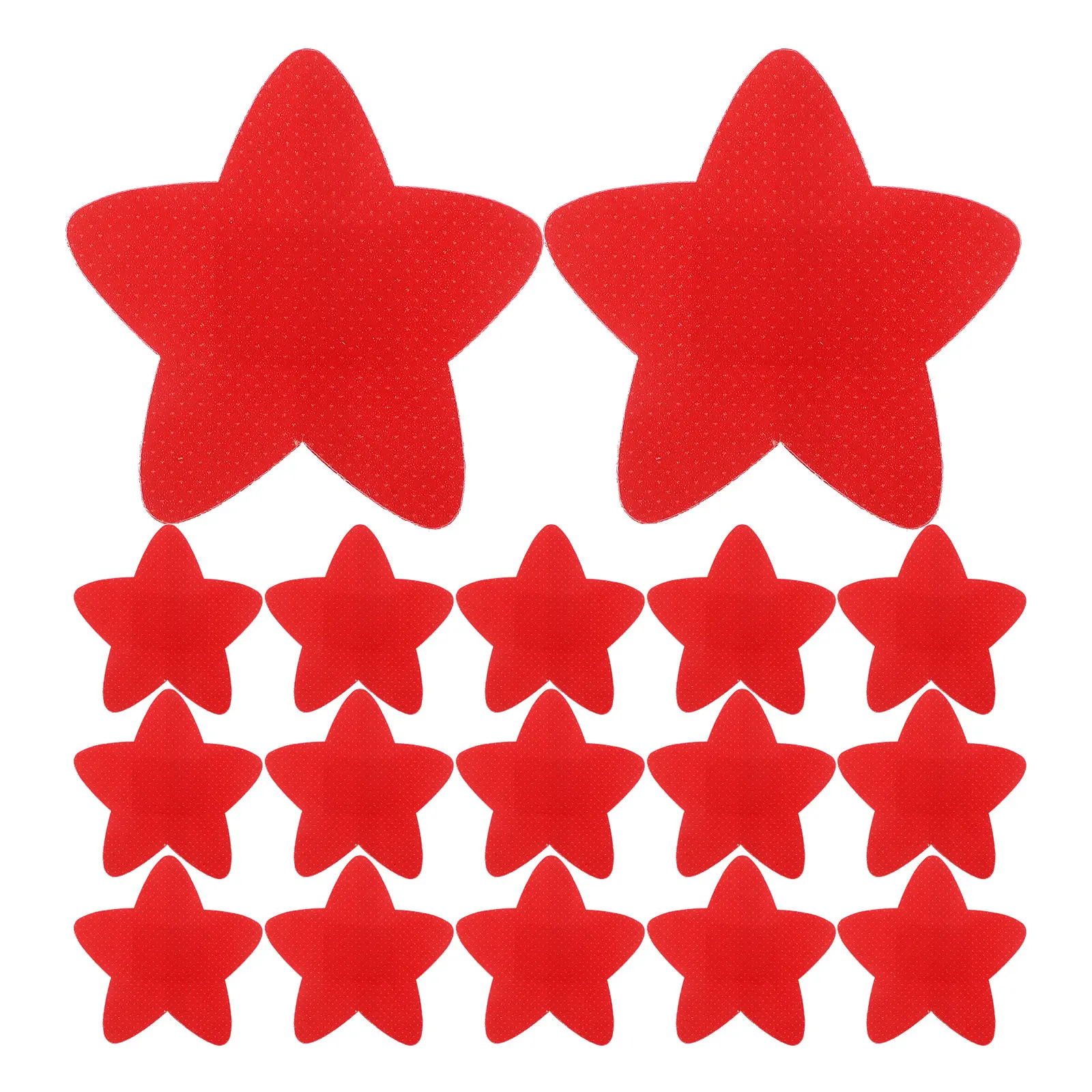 

20Pcs Star Shaped Wound Bandages Waterproof Adhesive Patches Easy Peel No Skin Irritation Compact Lightweight Breathable Star