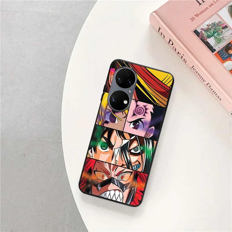 Phone Case For Moto G50 G51 G60 G71 G31 Edge20 30 40 G73 Huawei P40 P30 P20 P-Smart Todoroki Hero Academia Matte Anti-Drop Cover