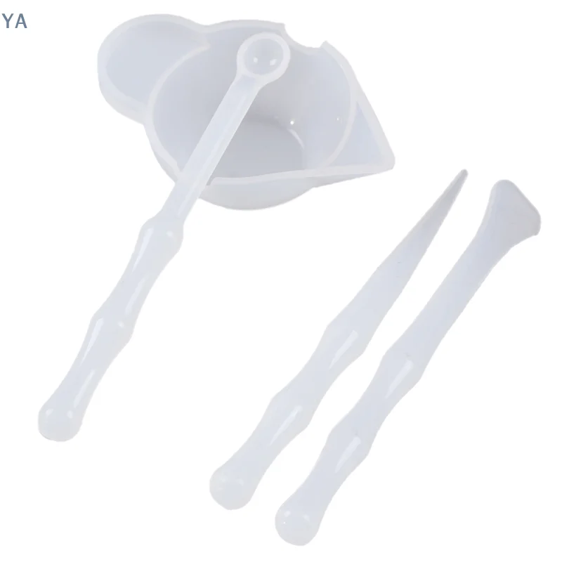 

[Y]1Set Mix Cup Silicone Mold Epoxy Resin Tools DIY Jewelry Making Stick Handmade
