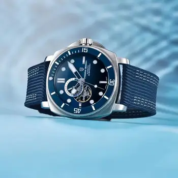 PAGANI DESIGN 2024 原創 43MM 男士自動機械腕錶 NH39 200米防水 AR 藍寶石鏡面男士腕錶 8 最佳銷售 43毫米手錶 - №1