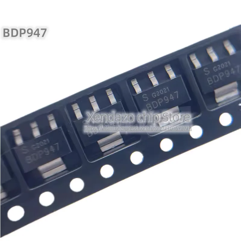 10pcs/lot BDP947 BDP948 SOT-223 package Original genuine NPN/PNP power transistor