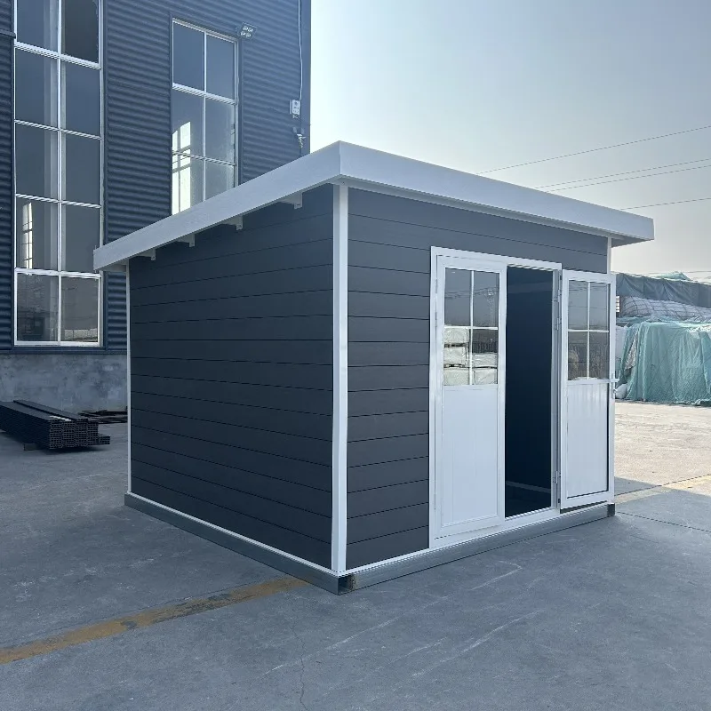 Hot Sale  Durable Outdoor Tool Kit Storage House Garden Shed HDPE New Fashion Design Garden Shed Storage view 3