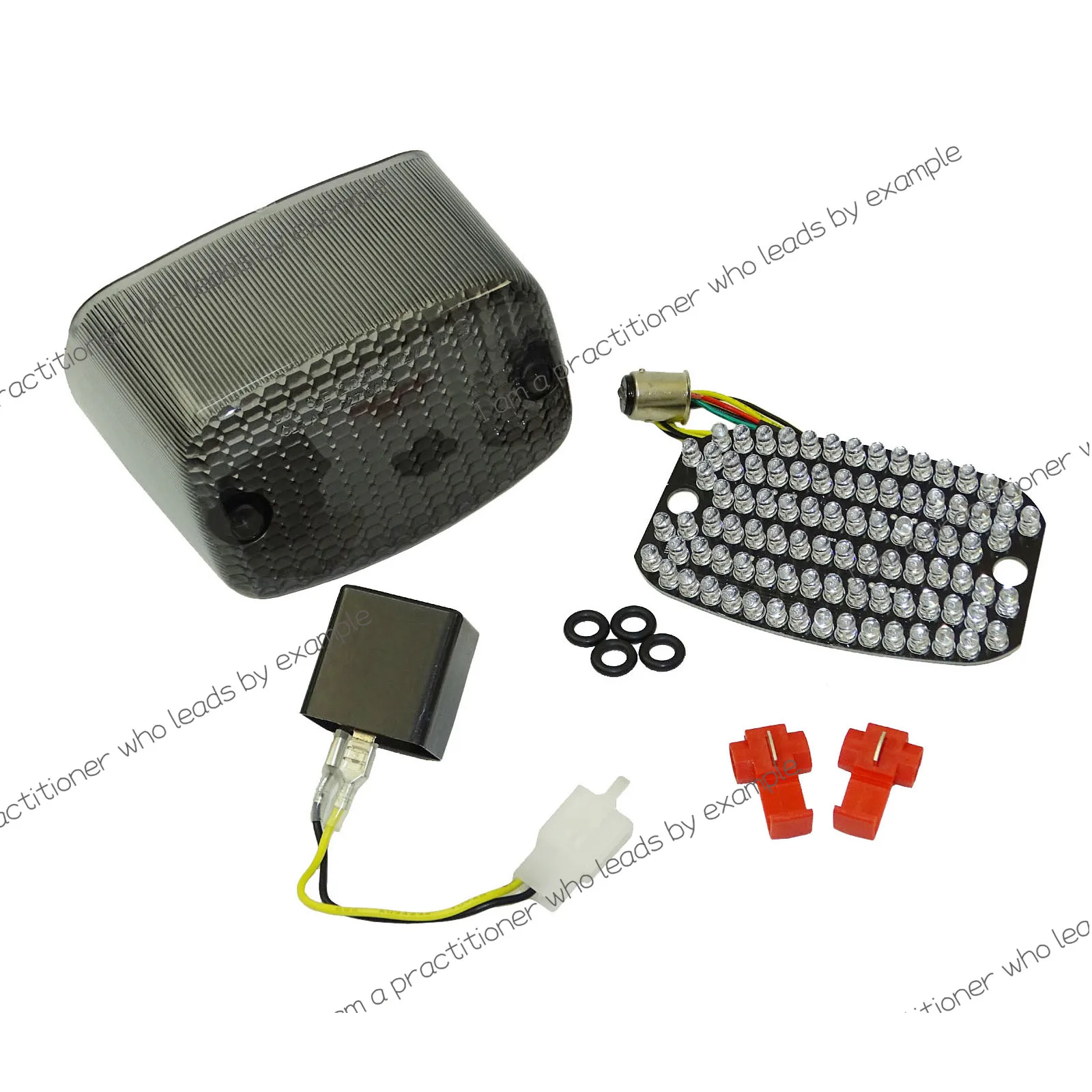 

Applicable, Yamaha Virago 700 750 1000 1100 LED rear taillight brake turn signal