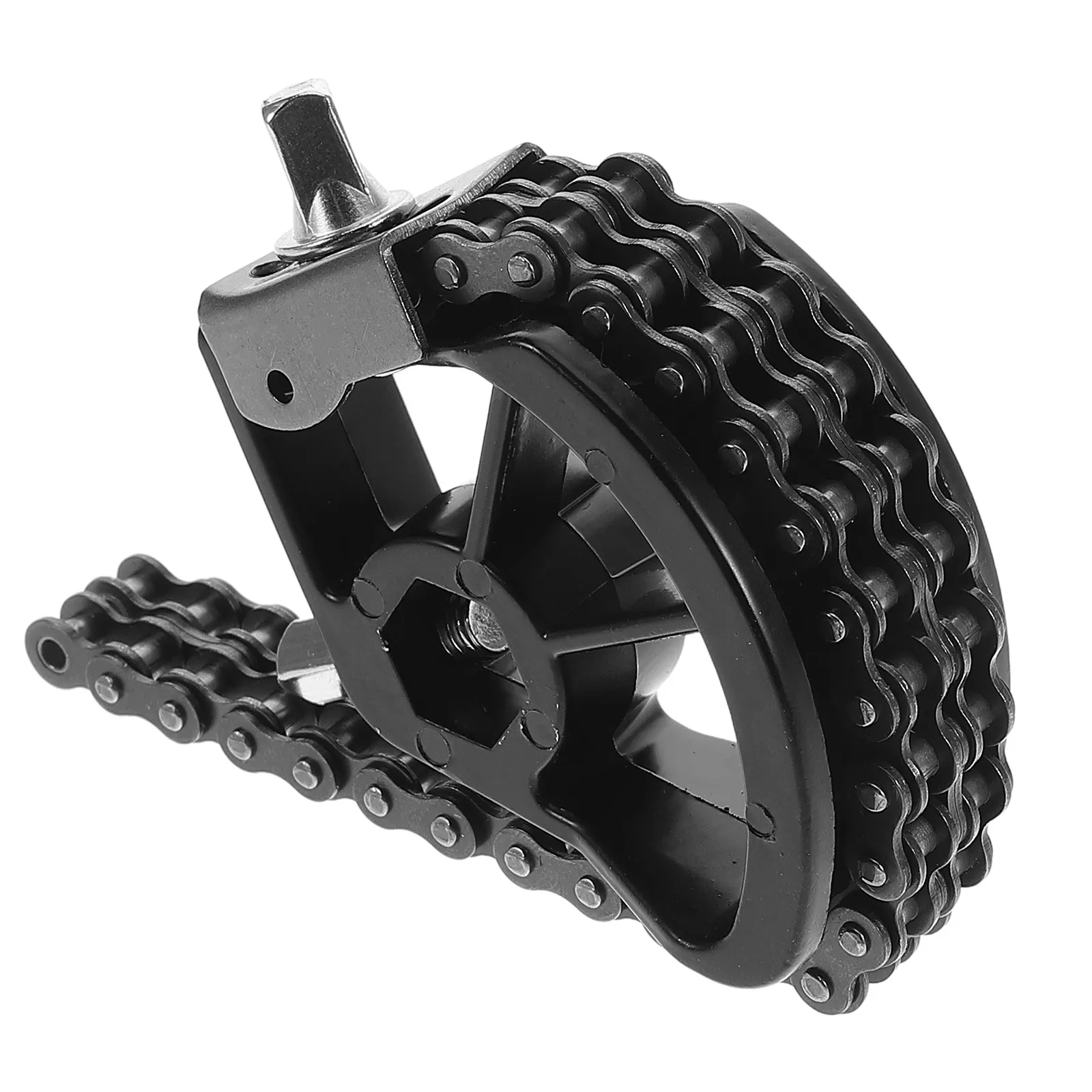

Single Bass Drum Pedal Double Chain Drive Sturdy Construction Versatile Compatibility Drum Set Accessories Kick Pedal