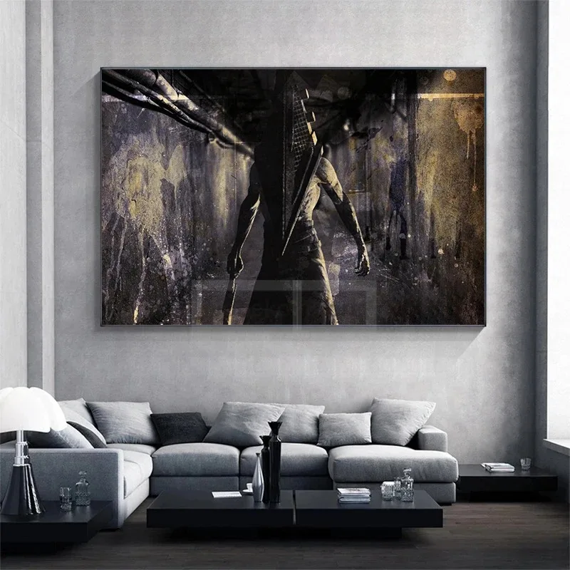 Classics Horror Games Silent Hill 1 2 3 4 Heather Poster and Prints Canvas Painting Wall Art Pictures Home Room Decor view 3