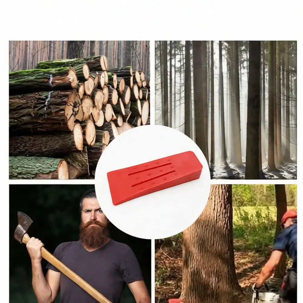 Tree Felling Wedges 6 8 10 Inch Plastic Tool Chainsaw Accessory Directional Sawing Guide Woodcutting Forestry Safety Hardware