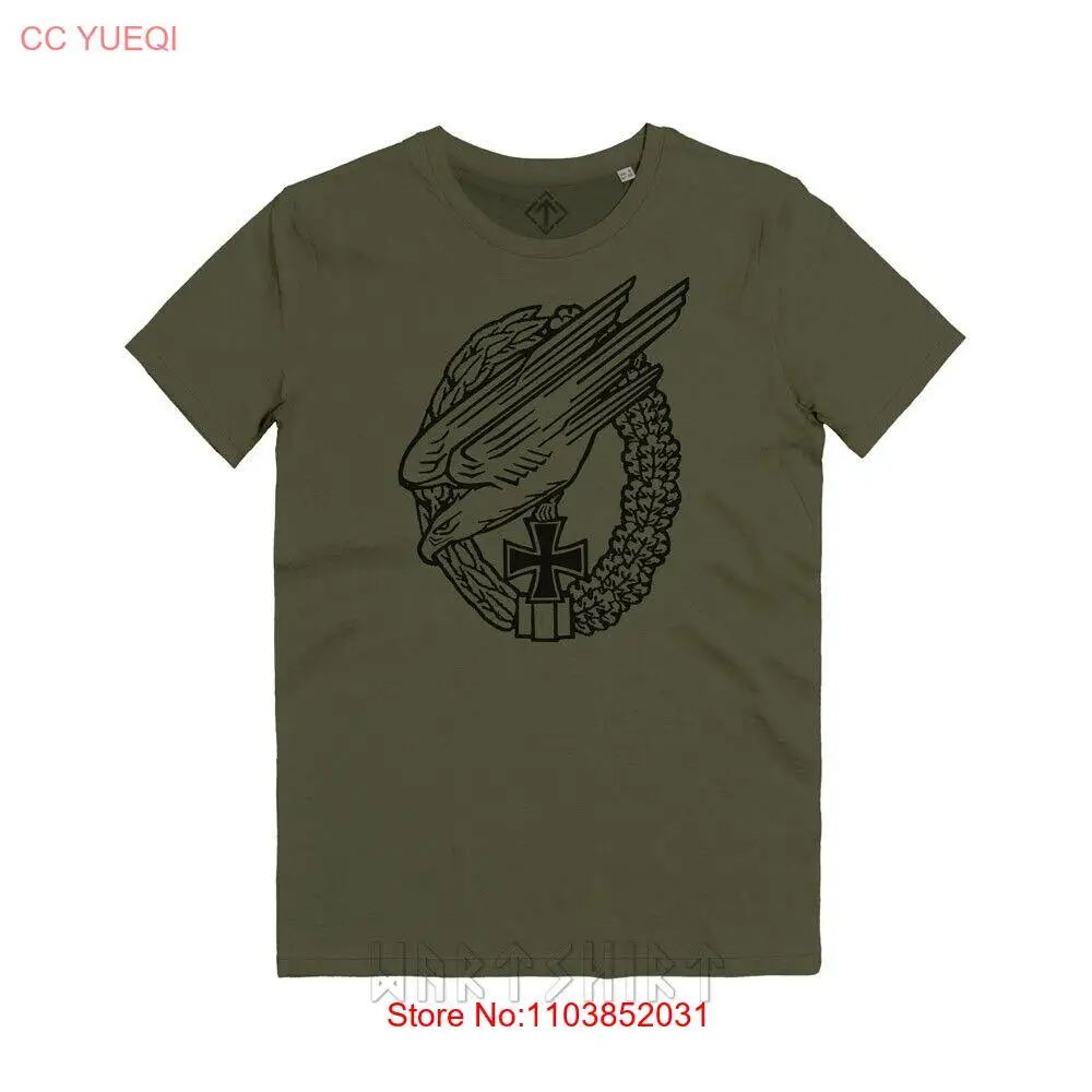 T-shirt paratroopers Tedeschi WW2 paratrooper eagle badge T-shirt