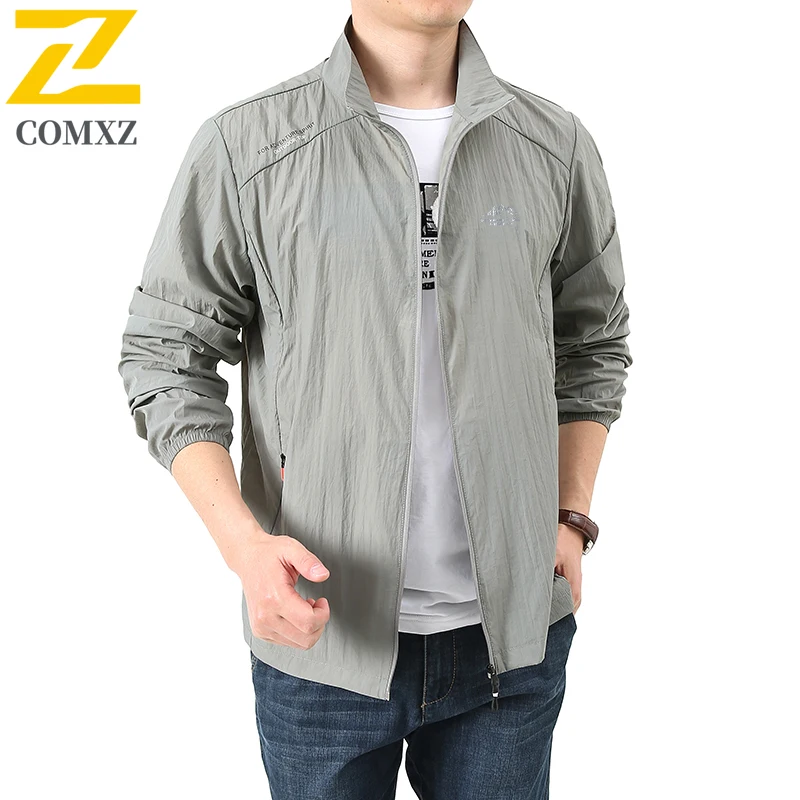 ايه او قميص حماية من الشمس للرجال بعامل حماية من أشعة الشمس 50+ - سترة صيد خفيفة الوزن ومسامية، سترة بغطاء للرأس مقاومة للأشعة فوق البنفسجية للمشي لمسافات طويلة والتخييم في الهواء الطلق #4