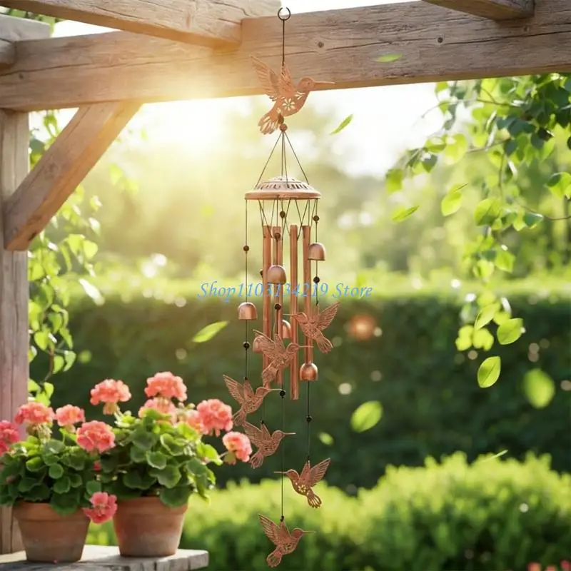 N5KC Wind Wrought Iron Crafts Suitable for Balcony Garden Outdoor Garden