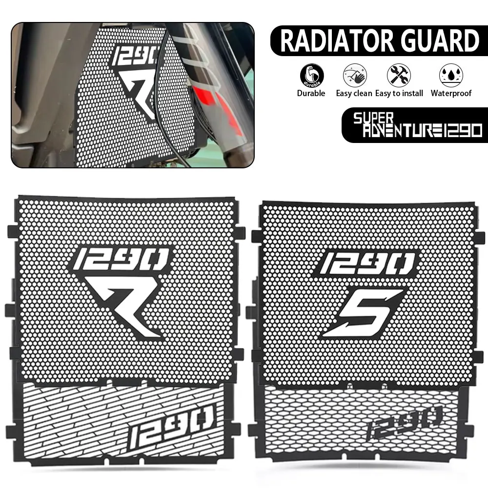 

FOR KTM 1290 Super Adventure S/R 2017 2018 2019 2020 1290ADV Motorcycle Parts Radiator Grille Guard Cover Oil Cooler Protective