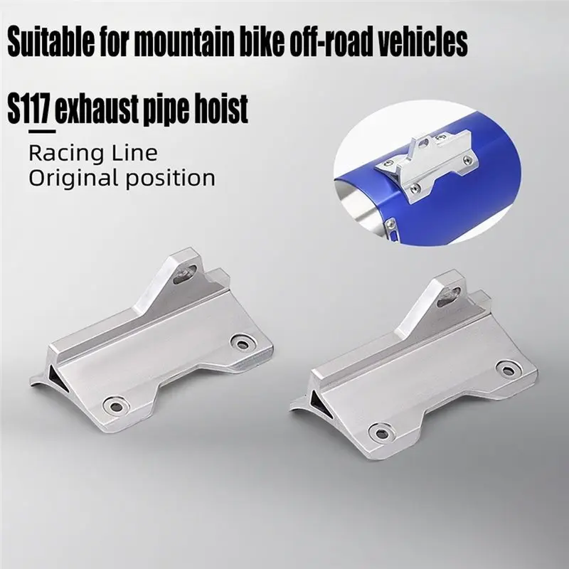 Motorcycle Racing Accessories Exhaust Tail Section Muffler Mounting Bracket Hanger S117/S118 For CRF250 250MT KLX230