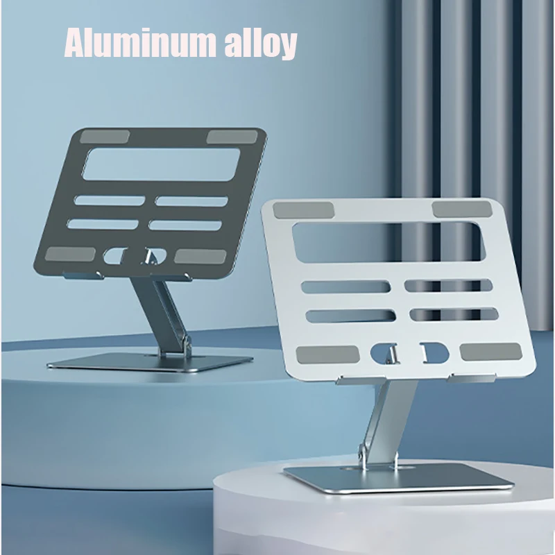 Supporto per Laptop regolabile supporto per Notebook con Base portatile per supporto per Laptop Macbook supporto da tavolo per Laptop supporto per Tablet per Computer