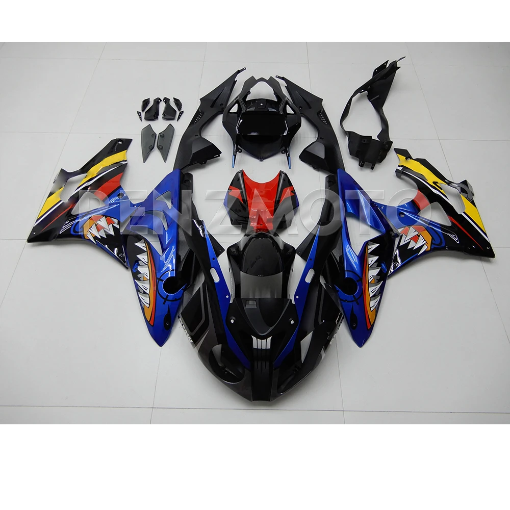 For BMW S1000RR HP4 2010-2014 Fairing B1012-1011b Motorcycle Set Body Kit Decoration Plastic Guard Plate Accessories Shell