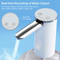 Pompe à bouteille d'eau électrique pliable, distributeur d'eau automatique, bouteille de 19 litres, pompe à eau potable de bureau Rechargeable 3