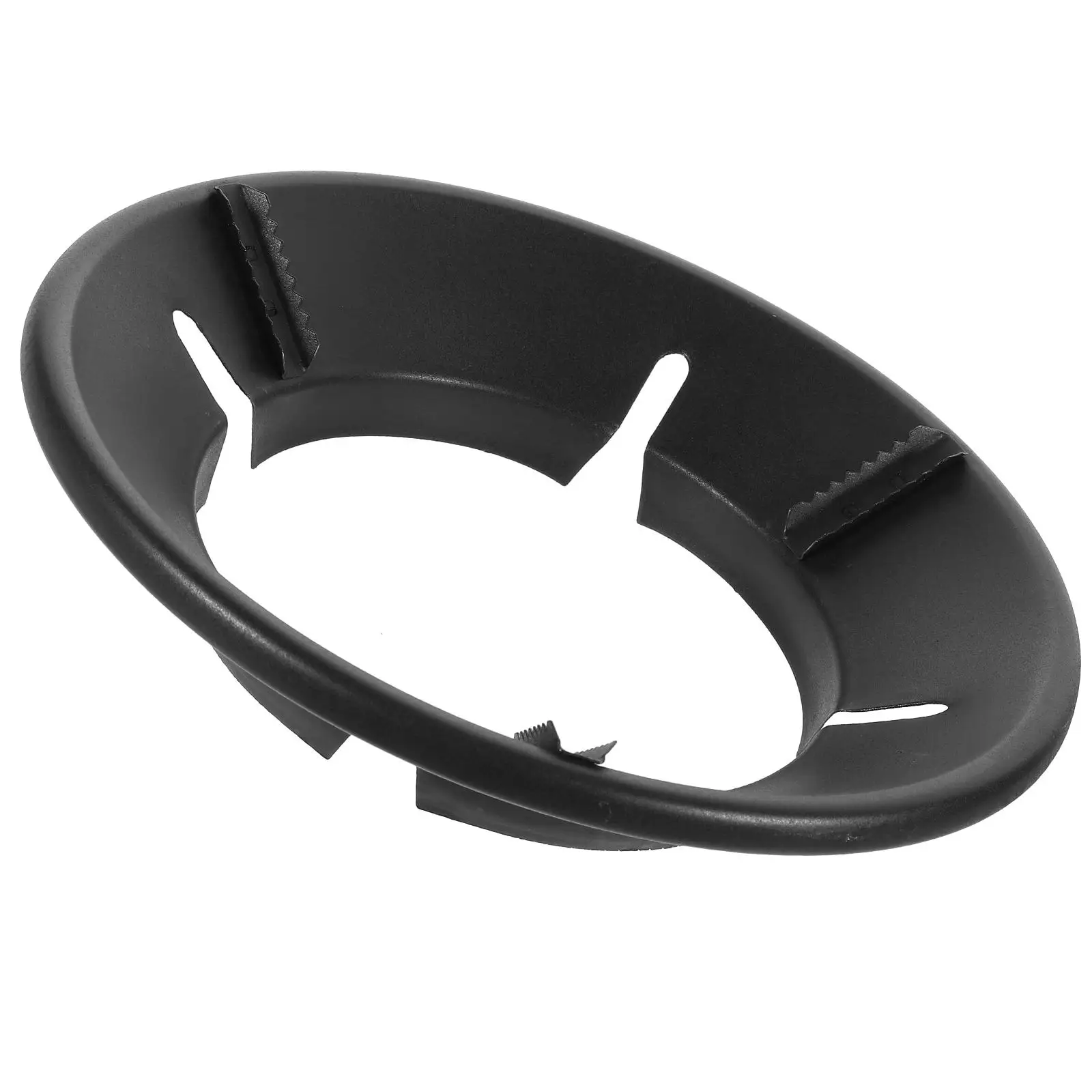 

Gas Stove Fire Gas Hood Cover Saving Cover 4 Fire Wok Stand Holes Black Coating Fireproof Kitchen Camping Use