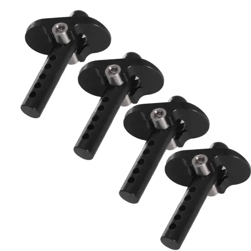 4 Stuks Carrosseriepost Ar320357 Ar320453 Metalen Professionele Rc-Model Voertuigaccessoires Reserveonderdelen Voor 1/7 1/8 1/10 Rc Auto-Onderdelen