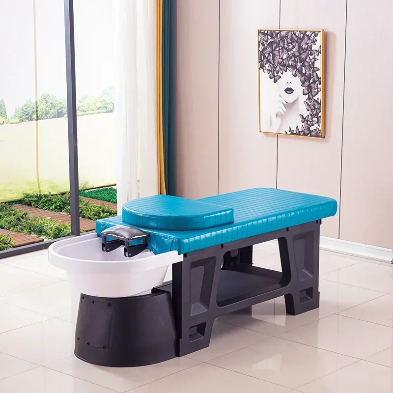 

Therapy Salon Shampoo Bed Massage Chair Washbasin Mobility Hairdressing Salon Durable Shampoo Sink Japanese Trendy Furniture