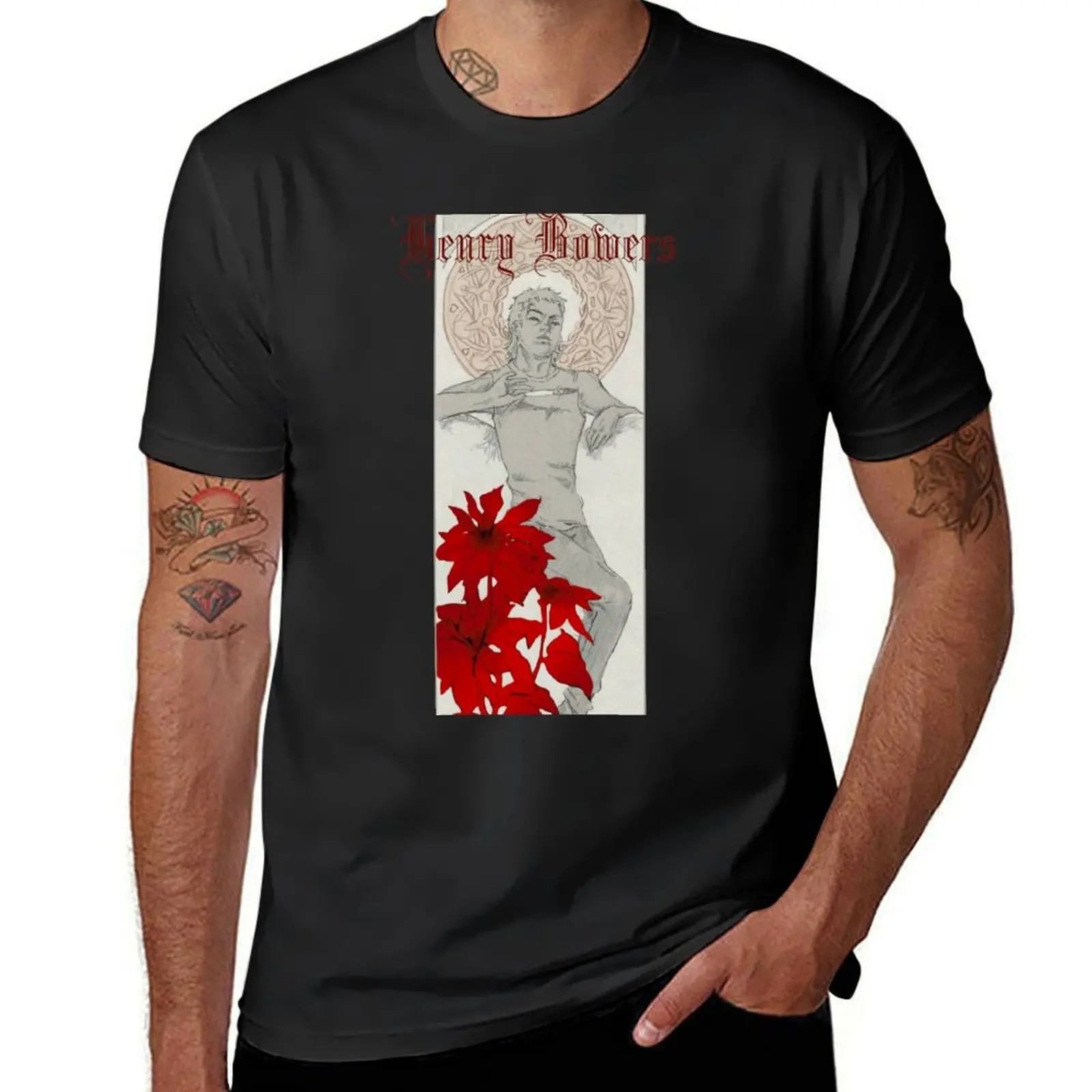 

Henry Bowers Art Deco T-Shirt korean fashion shirts graphic tees customizeds customs design your own mens graphic t-shirts anime