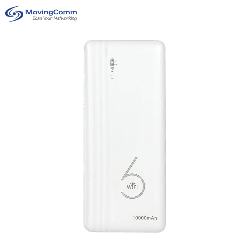 RTS Wifi Charging 300Mbps Type C 10000mAh Battery Powerbank Pocket Mini 4G Mobile Lte Hotspot Wifi 6 Router for Business Trip